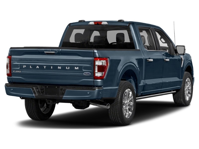 2023 Ford F-150 Platinum 4WD SuperCrew 5.5' Box Antimatter Blue Metallic  Shot 24