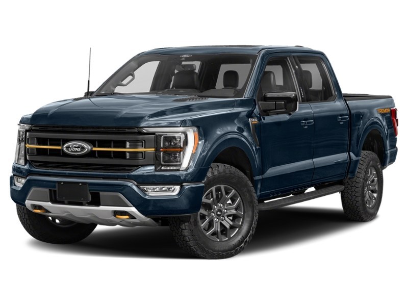 2022 Ford F-150 Tremor | 4X4 | 3.5L | ROOF | PWR TLGT | LEATHER Antimatter Blue Metallic  Shot 1