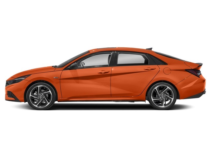 2021 Hyundai Elantra N Line DCT Lava Orange  Shot 31
