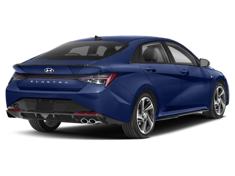 2021 Hyundai Elantra N Line DCT Intense Blue  Shot 26