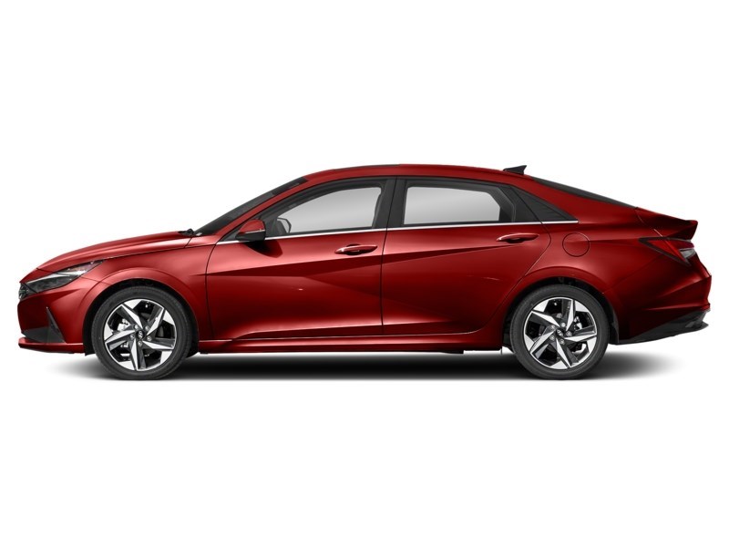 2021 Hyundai Elantra HEV Preferred DCT Fiery Red  Shot 3