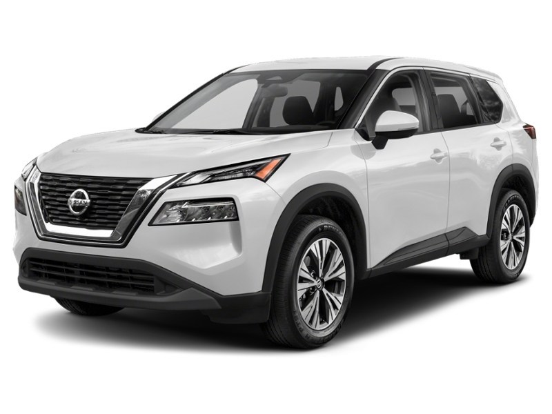 2023 Nissan Rogue AWD SV Moonroof Glacier White  Shot 36