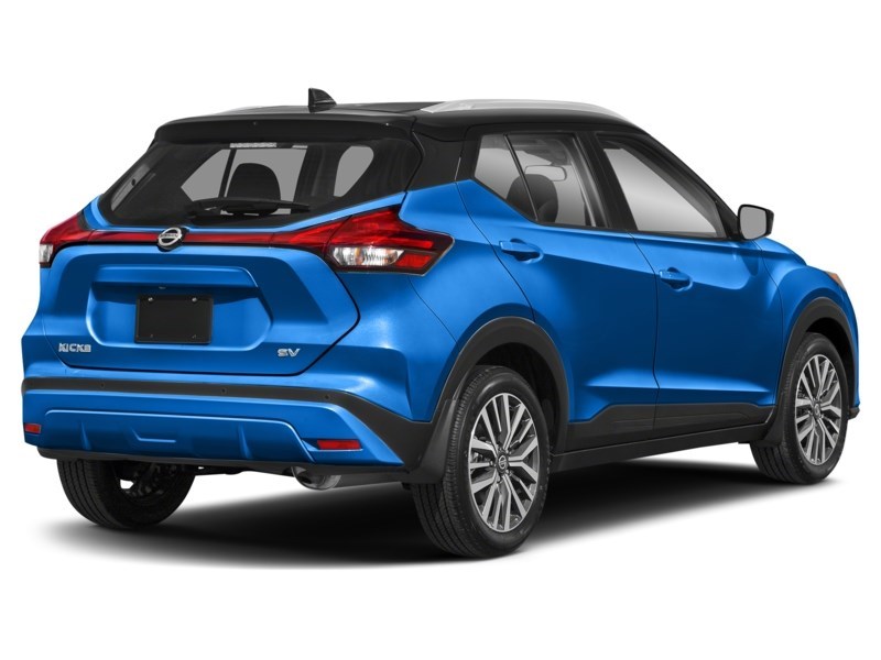 2021 Nissan Kicks SV FWD Electric Blue Metallic/Super Black  Shot 40