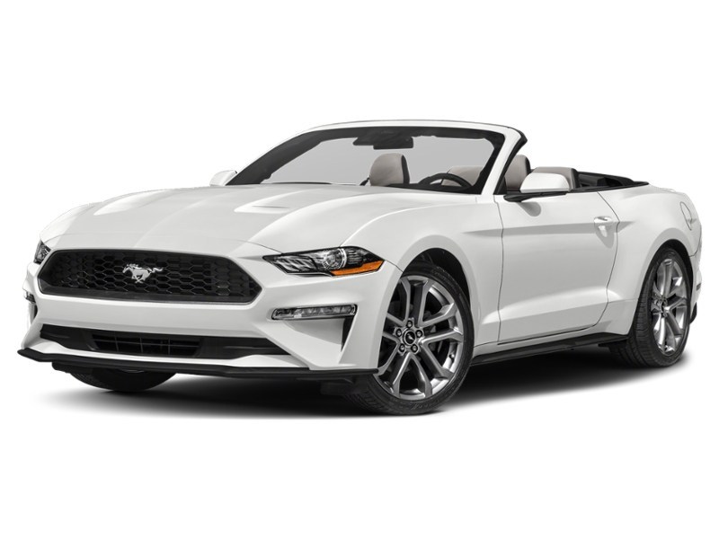 2022 Ford Mustang EcoBoost Convertible Oxford White  Shot 4