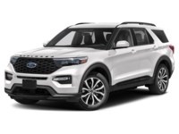 2023 Ford Explorer ST-Line 4WD Star White Metallic Tri-Coat  Shot 1