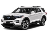 2022 Ford Explorer ST-Line 4WD Star White Metallic Tri-Coat  Shot 7