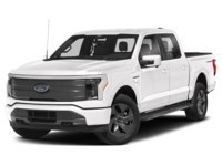 2023 Ford F-150 Lightning LARIAT 4WD SuperCrew 5.5' Box Star White Metallic Tri-Coat  Shot 10