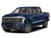 2023 Ford F-150 Lightning LARIAT 4WD SuperCrew 5.5' Box Antimatter Blue Metallic  Shot 37