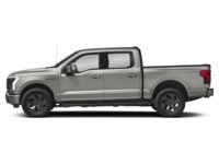 2023 Ford F-150 Lightning LARIAT 4WD SuperCrew 5.5' Box Iconic Silver Metallic  Shot 5