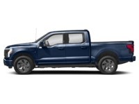 2023 Ford F-150 Lightning LARIAT 4WD SuperCrew 5.5' Box Antimatter Blue Metallic  Shot 41