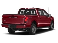 2023 Ford F-150 Lightning LARIAT 4WD SuperCrew 5.5' Box Rapid Red Metallic Tinted Clearcoat  Shot 24
