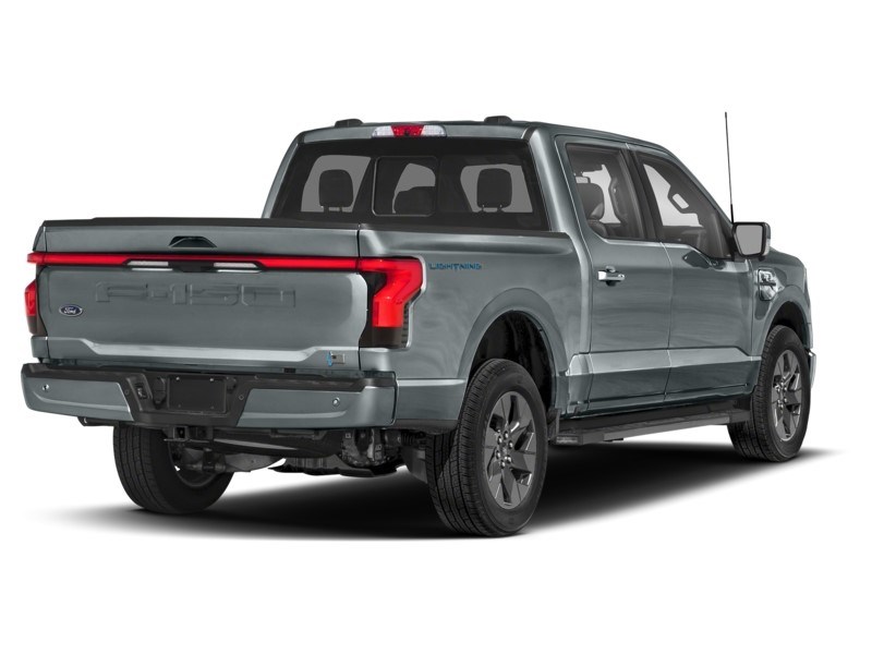 2023 Ford F-150 Lightning LARIAT 4WD SuperCrew 5.5' Box Carbonized Grey Metallic  Shot 48