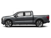 2023 Ford F-150 Lightning Platinum 4WD SuperCrew 5.5' Box Carbonized Grey Metallic  Shot 3