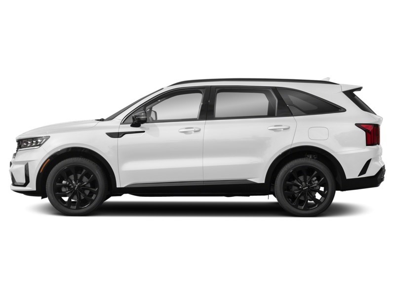 2022 Kia Sorento SX AWD w/Burgundy Leather Glacial White Pearl  Shot 3