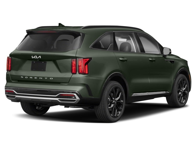 2022 Kia Sorento SX AWD w/Black Leather Aruba Stone Green  Shot 2