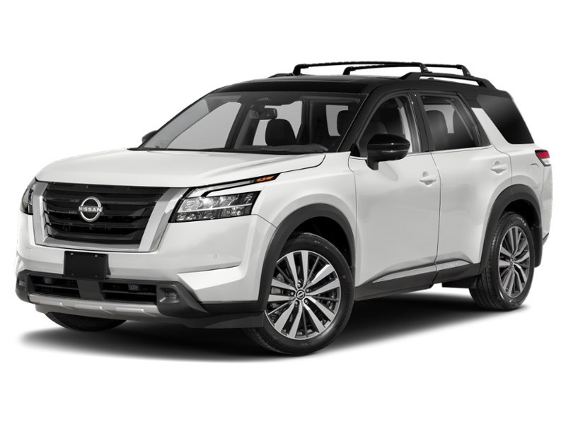 2022 Nissan Pathfinder Platinum 4WD Pearl White TriCoat/Super Black  Shot 22