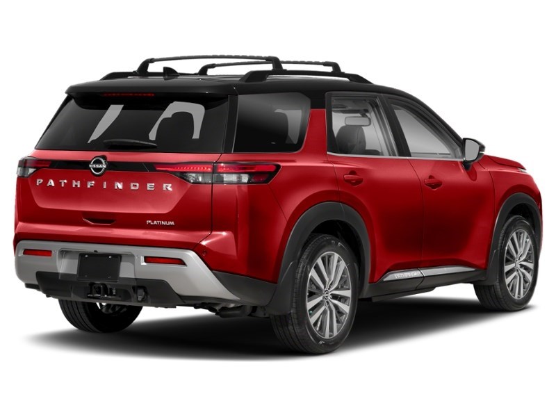 2022 Nissan Pathfinder Platinum 4WD Scarlet Ember Tintcoat/Super Black  Shot 14