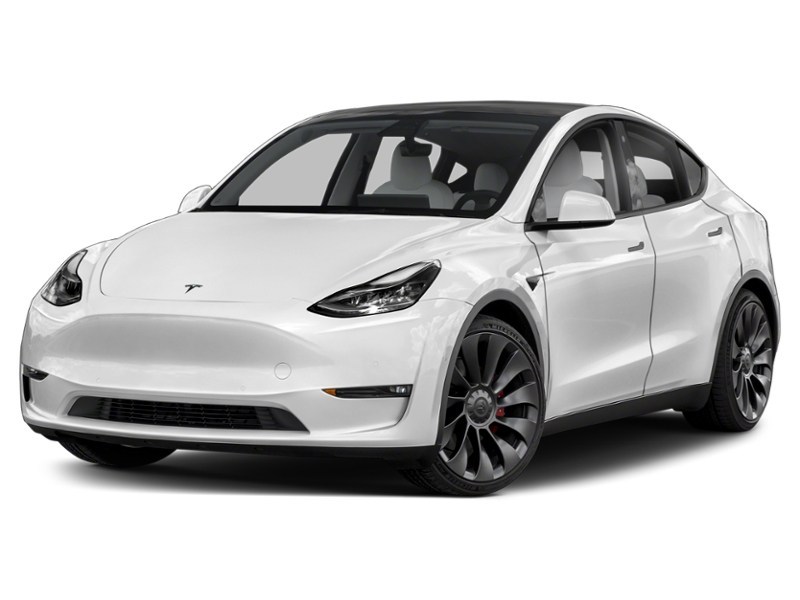 2023 Tesla Model Y Long Range AWD Pearl White Multi-Coat  Shot 1