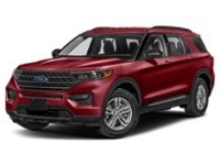 2023 Ford Explorer XLT 4WD Rapid Red Metallic Tinted Clearcoat  Shot 25