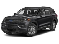 2023 Ford Explorer XLT 4WD Agate Black Metallic  Shot 44