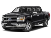 2023 Ford F-150 LARIAT 4WD SuperCrew 5.5' Box Agate Black Metallic  Shot 4