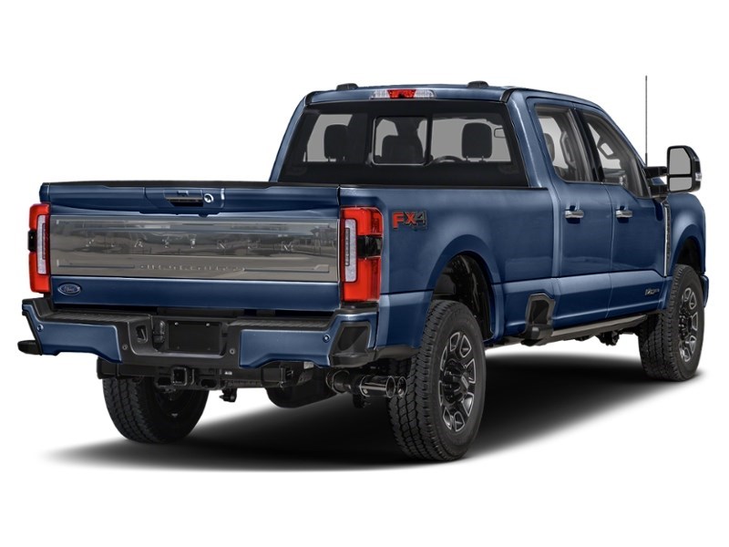 2024 Ford Super Duty F-350 DRW Platinum 4WD Crew Cab 8' Box Antimatter Blue Metallic  Shot 14