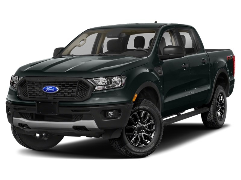 2023 Ford Ranger XLT 4WD SuperCrew 5' Box Shadow Black  Shot 4