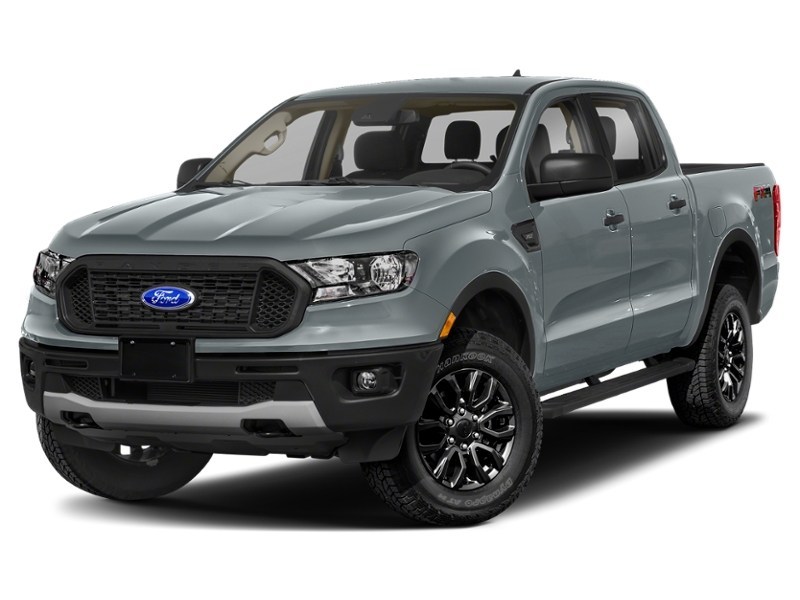 2023 Ford Ranger XLT 4WD SuperCrew 5' Box Carbonized Grey Metallic  Shot 8