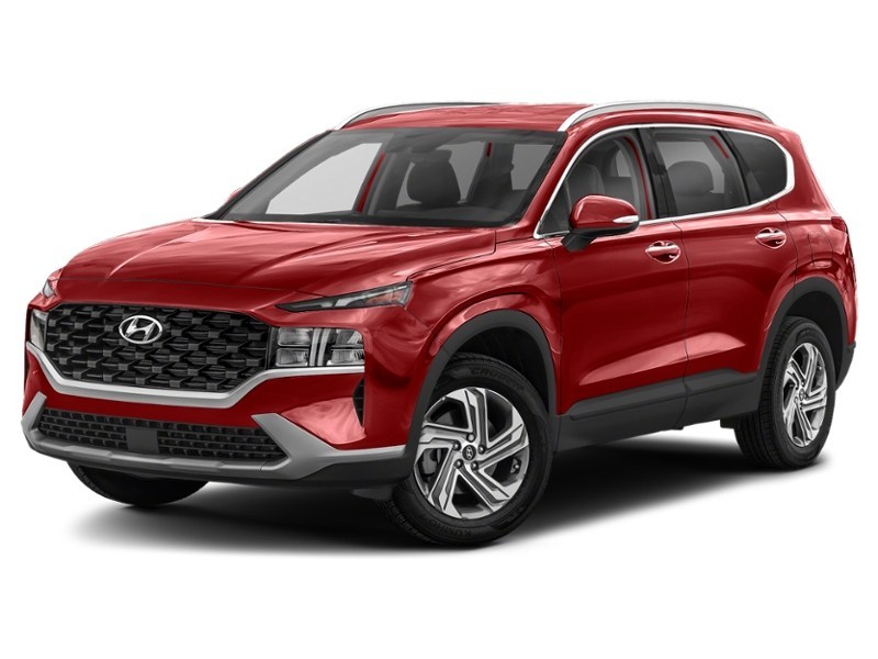 2023 Hyundai Santa Fe Preferred AWD Flame Red  Shot 4