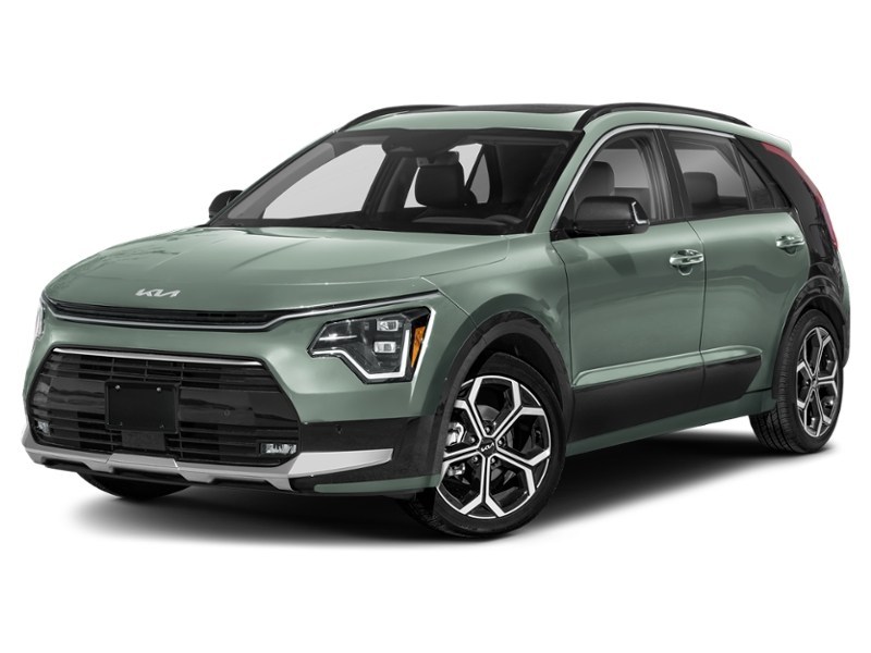 2025 Kia Niro SX FWD Cityscape Green/Aurora Black Pearl Cityscape Green w/Gloss Black C-Pillar  Shot 1