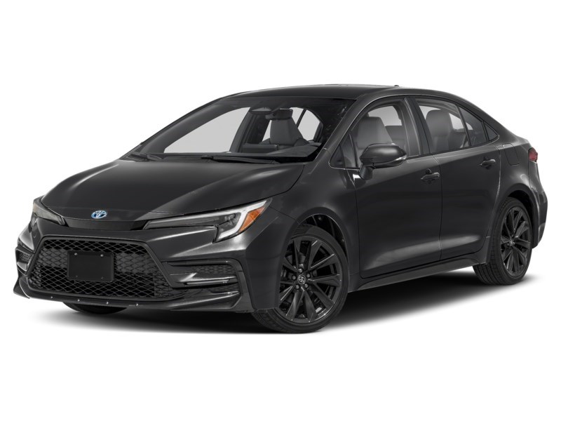 2026 Toyota Corolla Hybrid Hybrid SE CVT AWD Midnight Black Metallic  Shot 1
