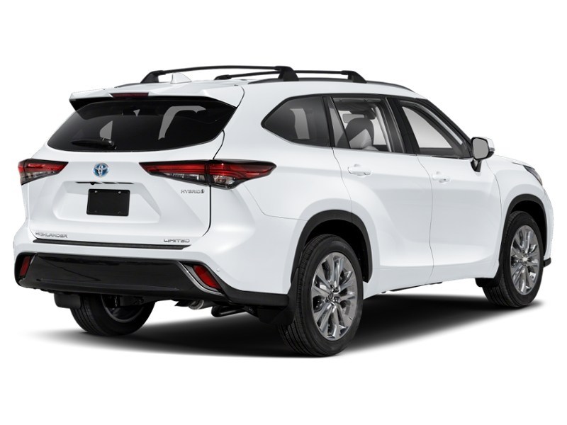 2026 Toyota Highlander Hybrid Hybrid Limited AWD Wind Chill Pearl  Shot 2