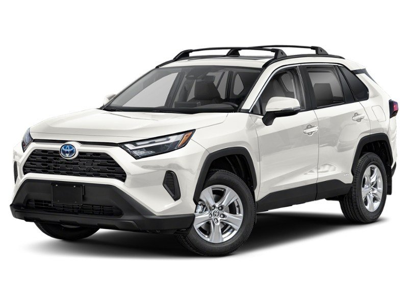 2023 Toyota RAV4 Hybrid Hybrid XLE AWD Super White  Shot 4