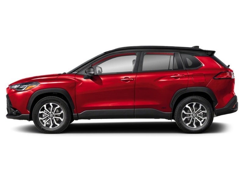 2024 Toyota Corolla Cross Hybrid Hybrid SE AWD Barcelona Red Metallic w/Black Roof  Shot 29