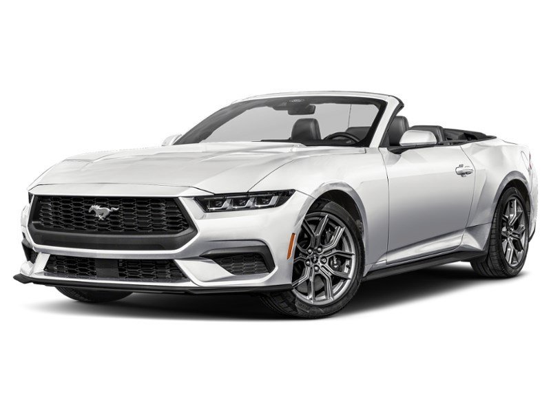 2026 Ford Mustang EcoBoost Premium Convertible Oxford White  Shot 4