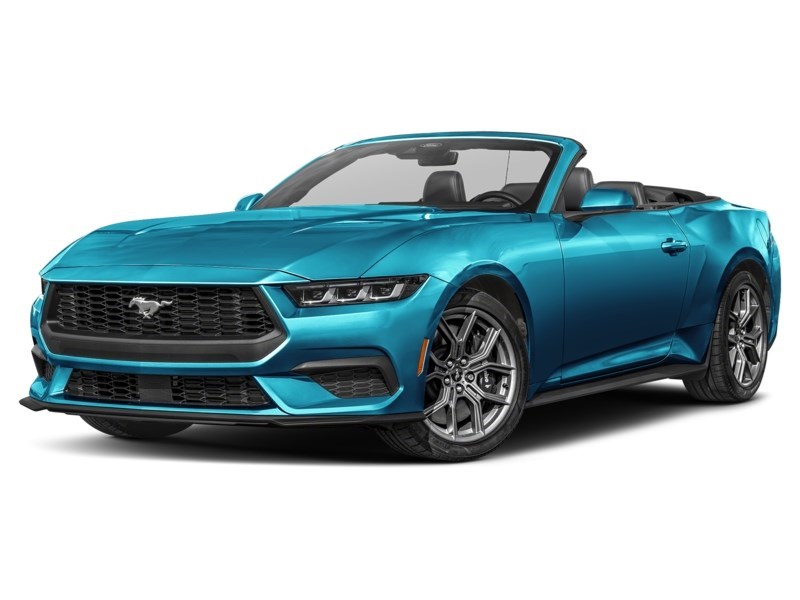 2026 Ford Mustang EcoBoost Convertible Adriatic Blue Metallic  Shot 44