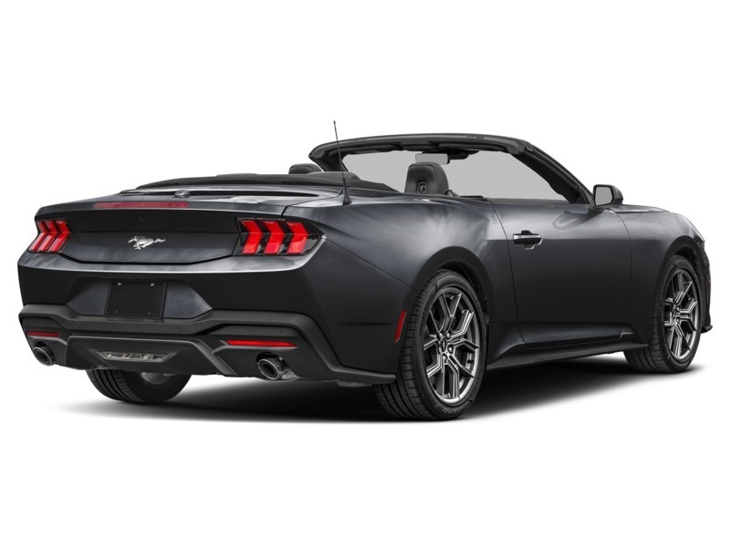 2026 Ford Mustang EcoBoost Convertible Shadow Black  Shot 14