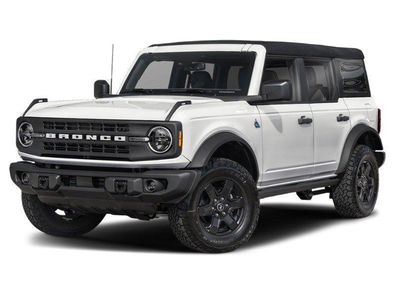 2024 Ford Bronco Black Diamond 4 Door 4x4 Oxford White  Shot 43