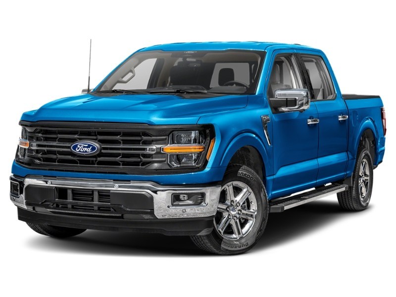 2025 Ford F-150 XLT 4WD SuperCrew 5.5' Box Atlas Blue Metallic  Shot 8