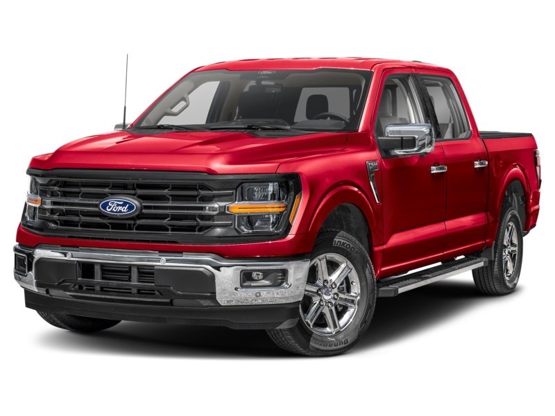 2024 Ford F-150 XLT 4WD SuperCrew 5.5' Box Rapid Red Metallic Tinted Clearcoat  Shot 17