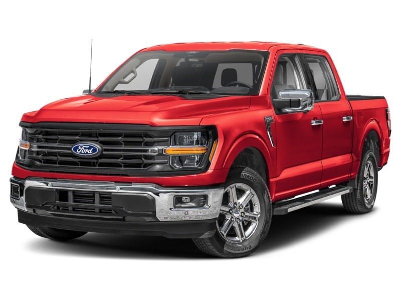 2024 Ford F-150 XLT 4WD SuperCrew 5.5' Box Vermillion Red  Shot 21