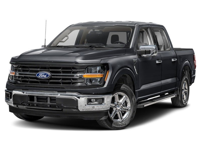 2024 Ford F-150 XLT | 4X4 | 3.5L | 302A | BLK PK PLS | FX4 Agate Black Metallic  Shot 1