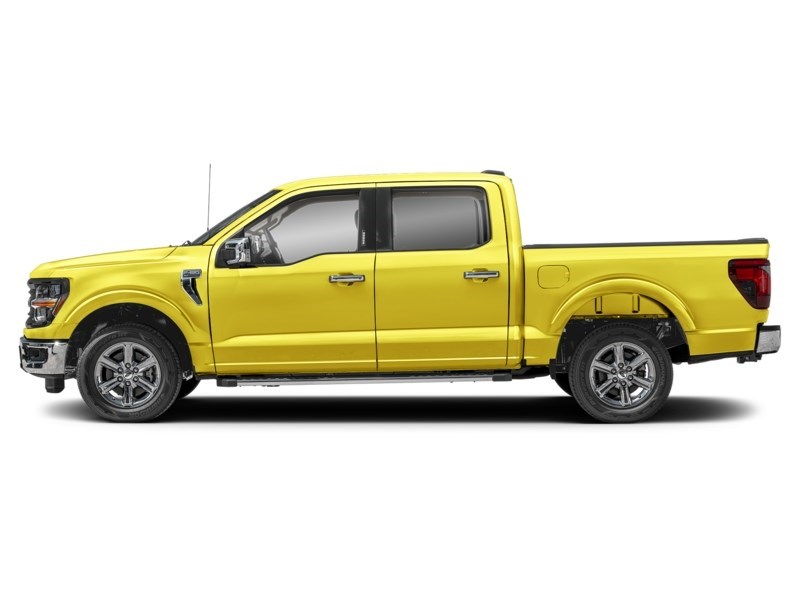 2024 Ford F-150 XLT 4WD SuperCrew 5.5' Box Yellow  Shot 4