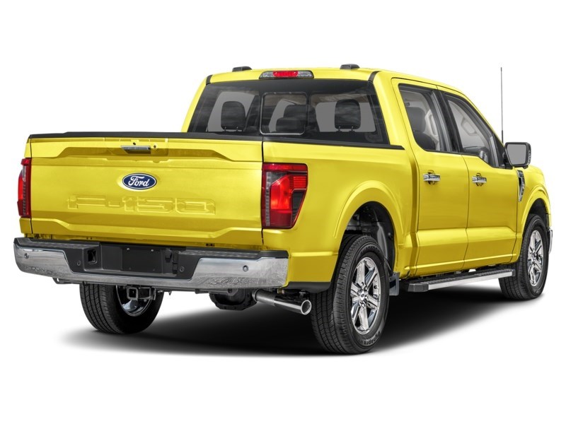 2024 Ford F-150 XLT 4WD SuperCrew 5.5' Box Yellow  Shot 3