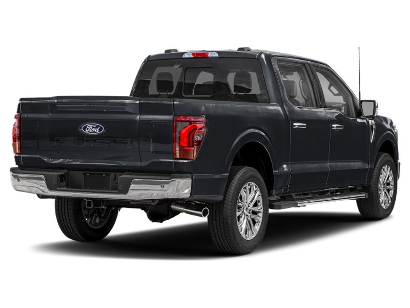 2024 Ford F-150 LARIAT 4WD SuperCrew 5.5' Box Agate Black Metallic  Shot 2