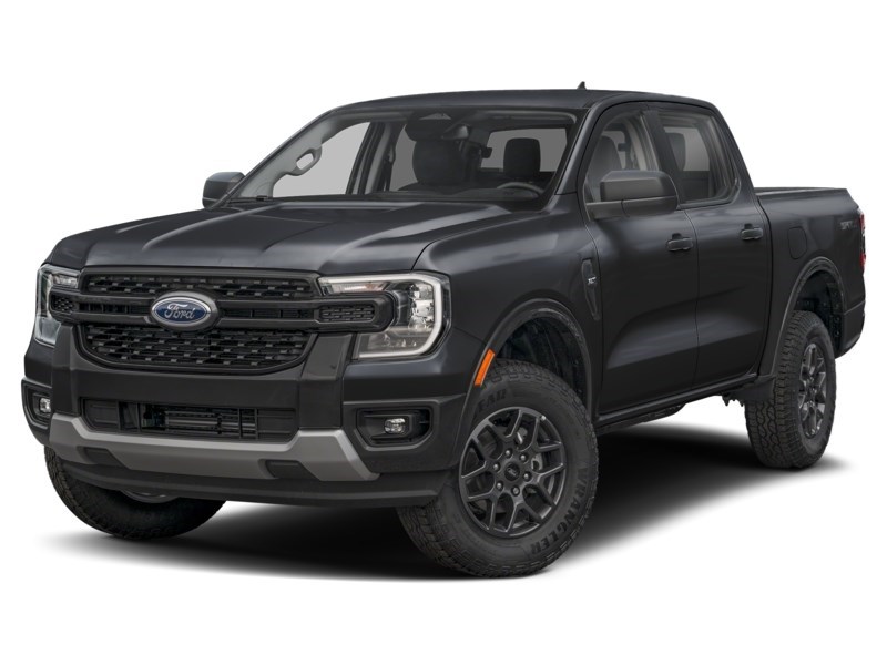 2026 Ford Ranger XLT | 4X4 | 2.3L | 301A | BLK PKG | TOW | RUN BRDS Shadow Black  Shot 4