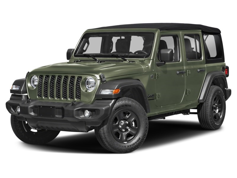 2024 Jeep Wrangler Sahara 4 Door 4x4 Sarge Green  Shot 14