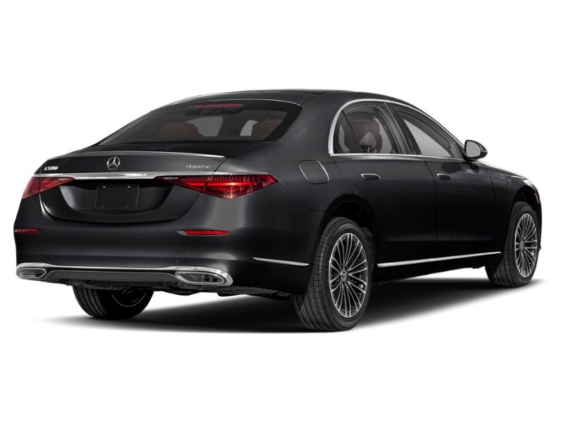 2025 Mercedes-Benz S-Class S 580 4MATIC Sedan Black  Shot 6