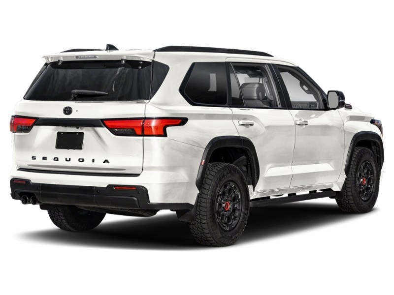 2026 Toyota Sequoia TRD Off Road 4WD White  Shot 2