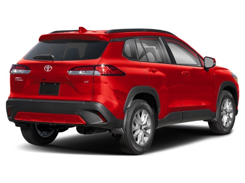 2025 Toyota Corolla Cross LE AWD Soul Red Crystal  Shot 6